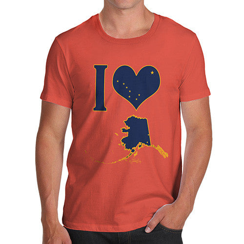 Men's I Love Alaska T-Shirt
