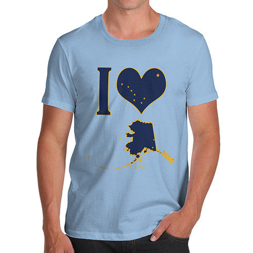 Men's I Love Alaska T-Shirt