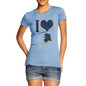 Women's I Love Alaska T-Shirt