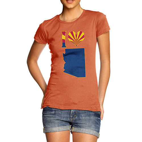 Women's I Love Arizona T-Shirt