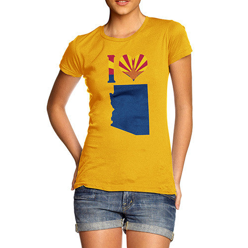 Women's I Love Arizona T-Shirt