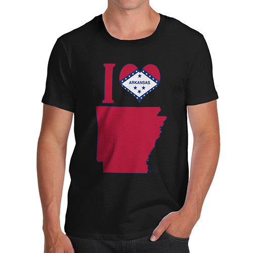 Men's I Love Arkansas T-Shirt