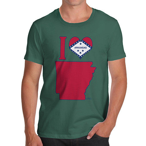 Men's I Love Arkansas T-Shirt