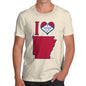 Men's I Love Arkansas T-Shirt