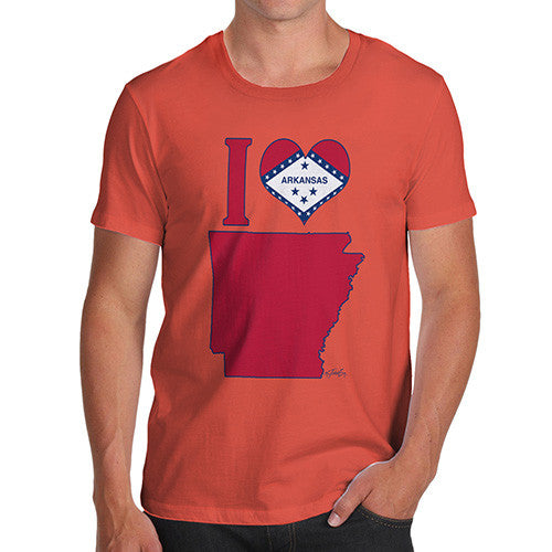 Men's I Love Arkansas T-Shirt