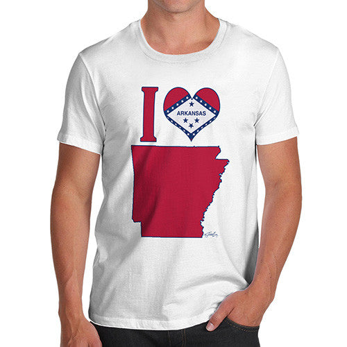 Men's I Love Arkansas T-Shirt