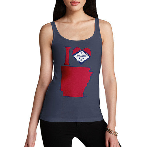 Women's I Love Arkansas Tank Top