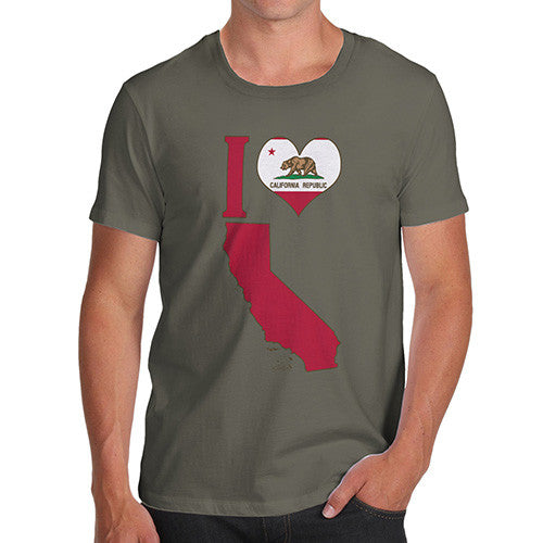 Men's I Love California T-Shirt