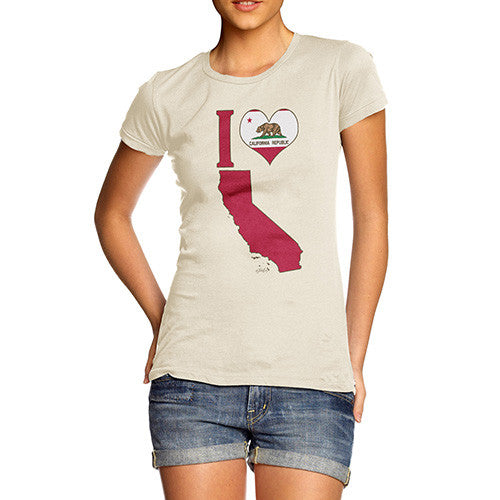 Women's I Love California T-Shirt