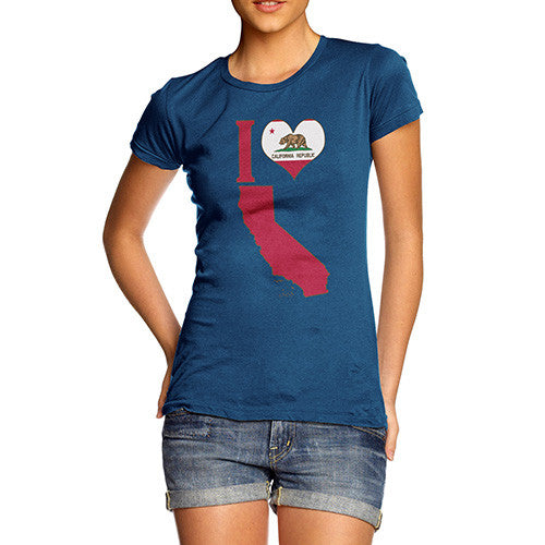 Women's I Love California T-Shirt