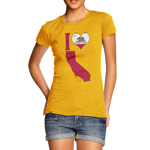 Women's I Love California T-Shirt