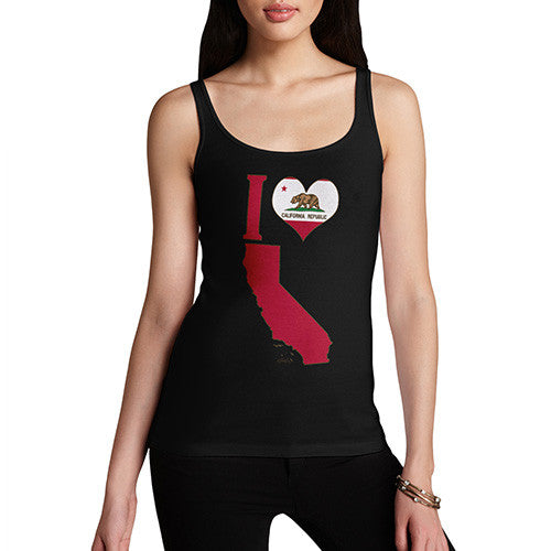 Women's I Love California Tank Top