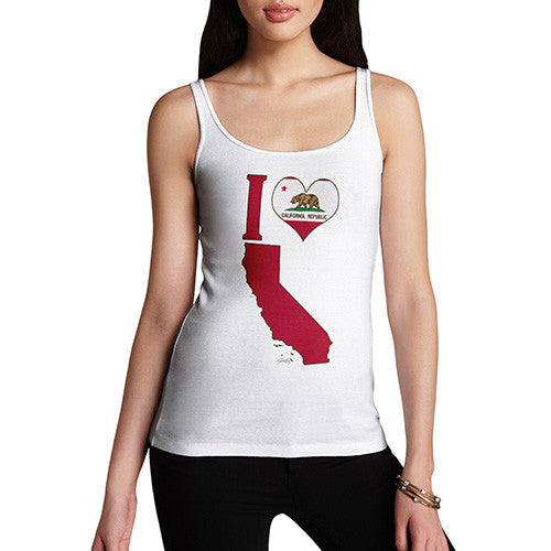 Women's I Love California Tank Top