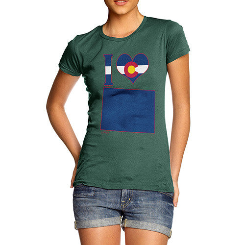 Women's I Love Colorado T-Shirt