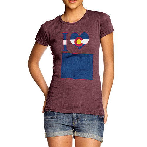 Women's I Love Colorado T-Shirt