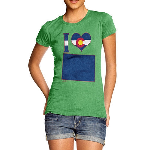 Women's I Love Colorado T-Shirt