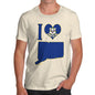 Men's I Love Connecticut T-Shirt