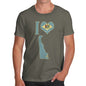 Men's I Love Delaware T-Shirt