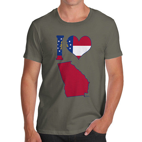 Men's I Love Georgia T-Shirt