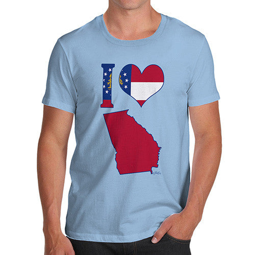 Men's I Love Georgia T-Shirt