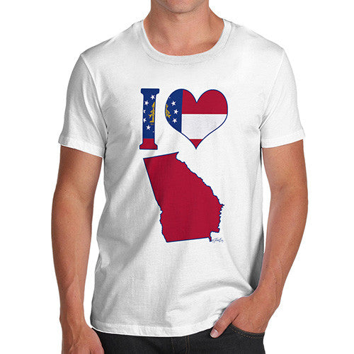 Men's I Love Georgia T-Shirt