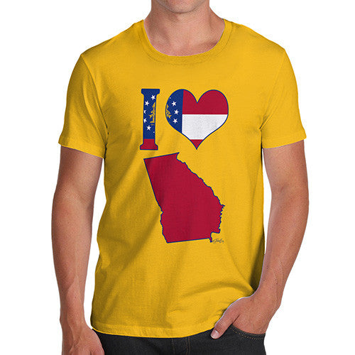 Men's I Love Georgia T-Shirt