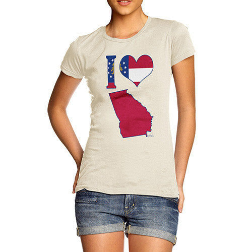 Women's I Love Georgia T-Shirt