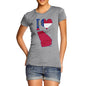 Women's I Love Georgia T-Shirt