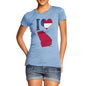 Women's I Love Georgia T-Shirt