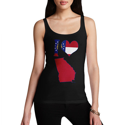 Women's I Love Georgia Tank Top