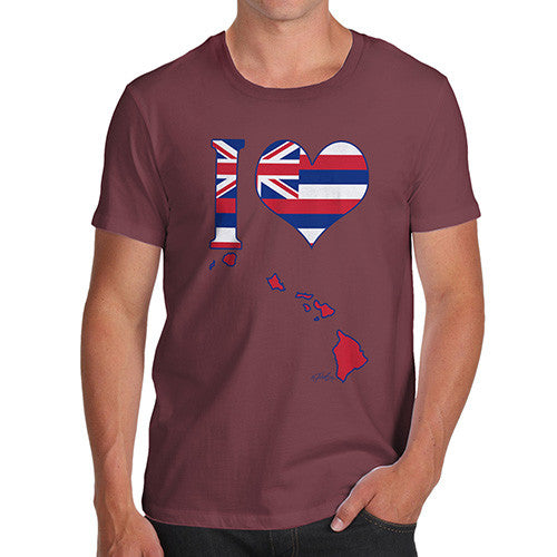 Men's I Love Hawaii T-Shirt