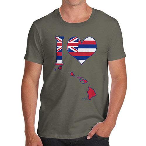 Men's I Love Hawaii T-Shirt