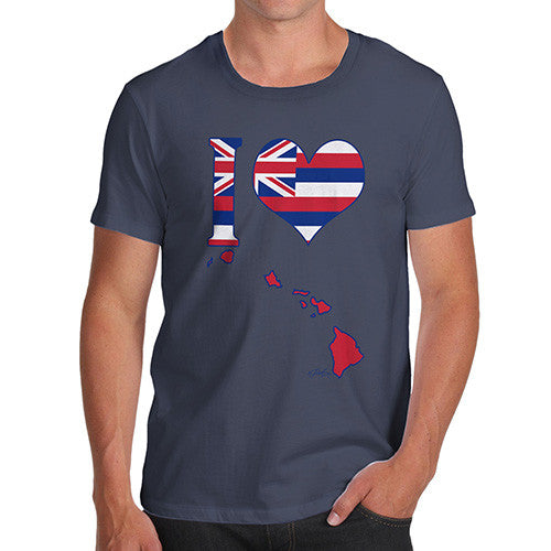 Men's I Love Hawaii T-Shirt