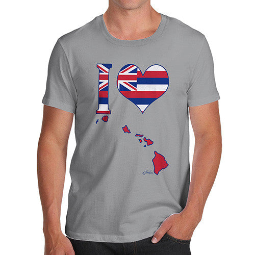 Men's I Love Hawaii T-Shirt