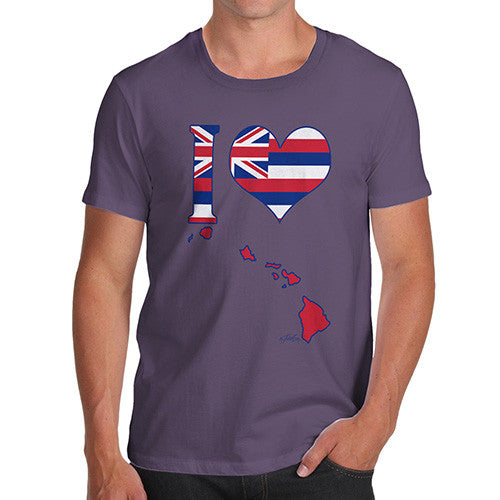 Men's I Love Hawaii T-Shirt