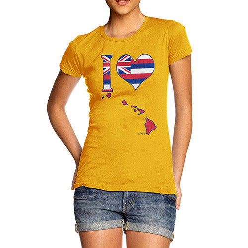 Women's I Love Hawaii T-Shirt