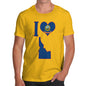 Men's I Love Idaho T-Shirt