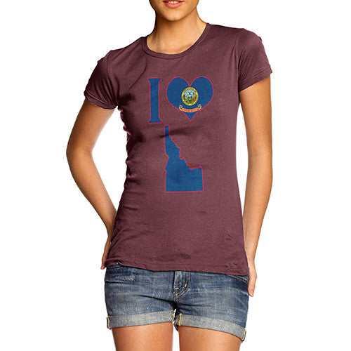 Women's I Love Idaho T-Shirt