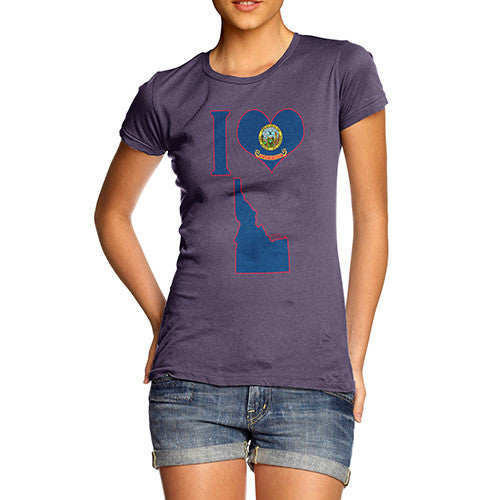 Women's I Love Idaho T-Shirt