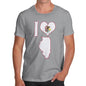 Men's I Love Illinois T-Shirt