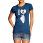 Women's I Love Illinois T-Shirt