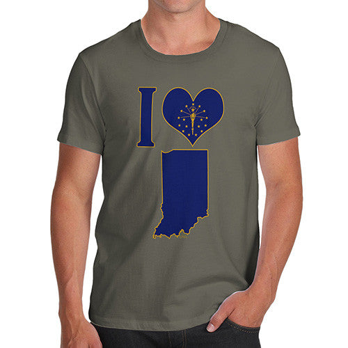 Men's I Love Indiana T-Shirt