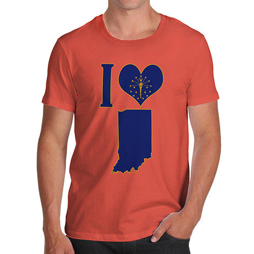 Men's I Love Indiana T-Shirt