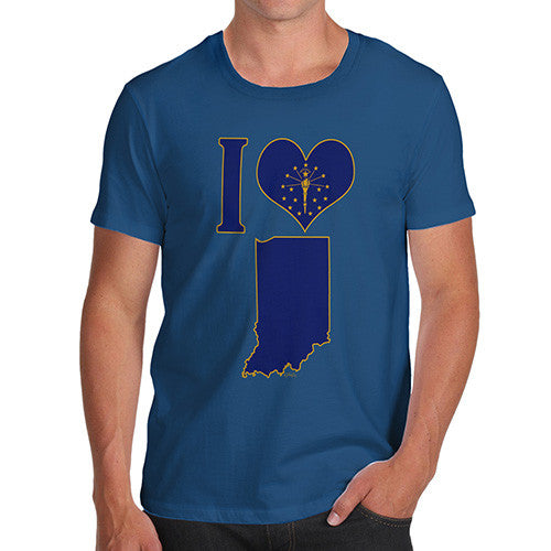 Men's I Love Indiana T-Shirt