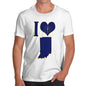 Men's I Love Indiana T-Shirt