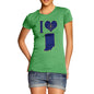 Women's I Love Indiana T-Shirt