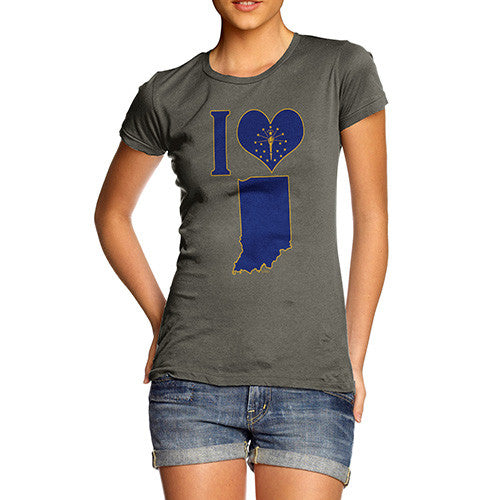 Women's I Love Indiana T-Shirt