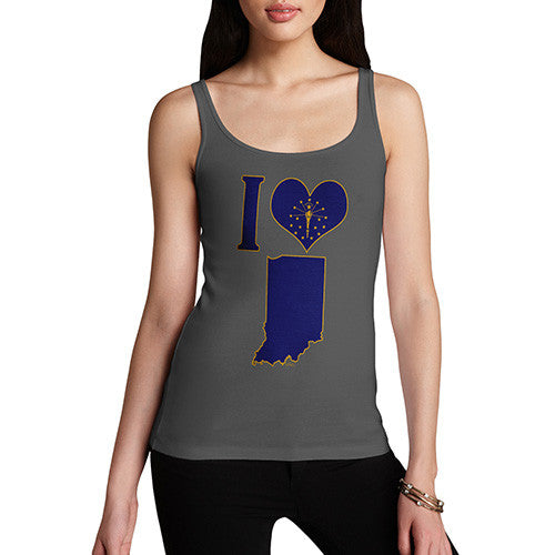 Women's I Love Indiana Tank Top