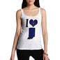 Women's I Love Indiana Tank Top