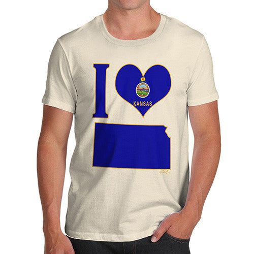 Men's I Love Kansas T-Shirt